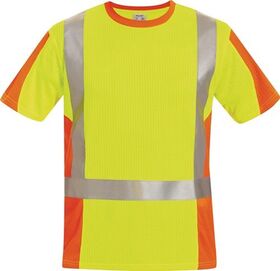 Warnschutz-T-Shirt Utrecht Gr.L gelb/orange ELYSEE