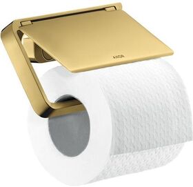 Papierhalter AXOR UNIVERSAL Wandmontage polished gold optic