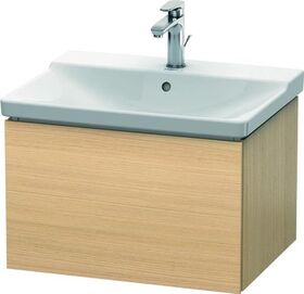 Duravit Waschtischunterbau L-CUBE 620x481x405mm mediterrane eiche