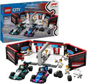 City F1® Garage mit Rennautos