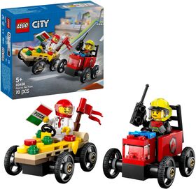 City Pizzalieferwagen vs. Löschauto