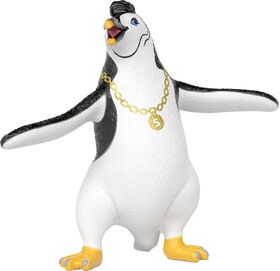 Juri der Pinguin mit Goldkette