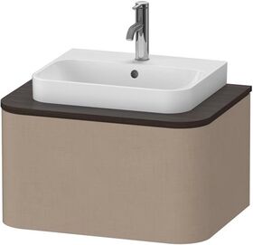 Duravit Konsolenunterschrank HAPPY D.2 P 354x650x480mm leinen