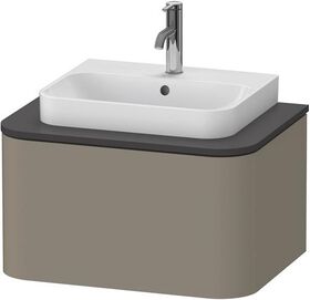 Duravit WTU HAPPY D.2 PLUS 650x480mm 1 Ausz. Steingr sdm o ES