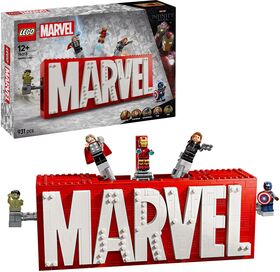 LGO MARVEL Logo & Minifiguren
