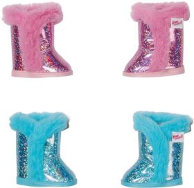 BABY born Glitzer Stiefel 2 sort. 43cm