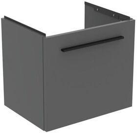IDS Möbel-WT-Unterschrank i.life S 1 Auszug 500x375x440mm Quarzgrau matt IDEAL STANDARD