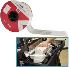 Schlauchfolie f.Kettenbeutel-Systeme Maße 550x600mm Länge 300m LDPE TRANSPAK