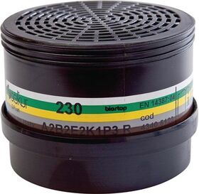 Mehrbereichskombifilter 230 A2B2E2K1-P3R D f.2 St./Btl.EKASTU
