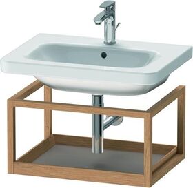 Duravit Ablage DURASTYLE 440x590x300mm basalt matt/eiche massiv