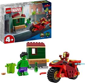 LGO Marvel Iron Man mit Bike und der Hul