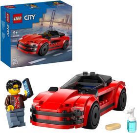 City Roter Sportwagen