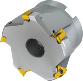 Schulterfräser ISO 80A05R-S90TN16-C D.27mm Rechtslauf Schneid-D.80mm