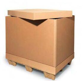 Palettenring 2-wellig Maße 1205x805x1200mm Qualtität 2.40BC braun Fefco 0501 - VPE: 5