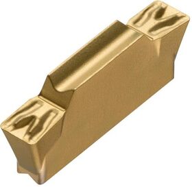 Drehwendeschneidplatte ISO LCMF 031604-F:T8330 Tiefe 3mm PVD beschichtet Gold - VPE: 10