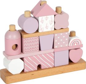 small foot  Stapelhaus rosa