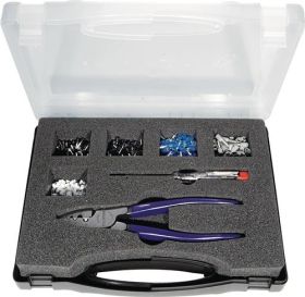 Aderendhülsensortiment 502tlg.0,50-4mm² Sortimentskoffer TECWERK