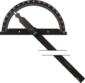 Winkelmesser Gradbogen-D.150mm Schenkel-L.200mm TECWERK