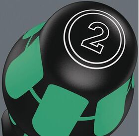 Schraubendrehersatz 335/350/355/6 6-tlg.Schlitz/PH/PZD 2K-Griff Rundkl.WERA