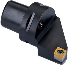 Klemmhalter ISO C3-SCLCL-22040-09 D.32mm m. Polygonkupplung Linkslauf