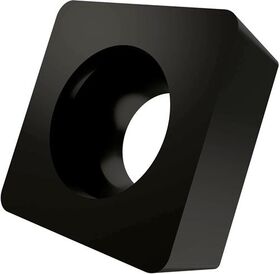 Drehwendeschneidplatte ISO SCMW 09T308:T5315 D.4,4mm MT-CVD beschichtet Schwarz - VPE: 10