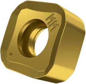 Fräswendeschneidplatte ISO SNGX 110416SR-MM:M8340 D.4,56mm PVD beschichtet Gold - VPE: 10
