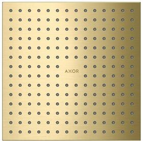 Kopfbrause 250/250 2jet AXOR Montage Decke-Aufputz brushed brass