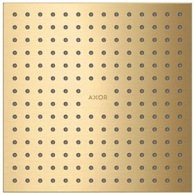 Kopfbrause 250/250 2jet AXOR Montage Decke-Aufputz brushed gold optic