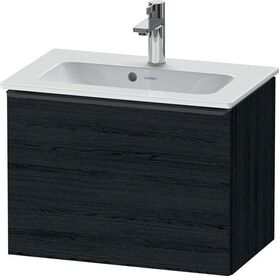 Duravit Waschtischunterbau D-NEO Compact 1 Auszug 440x610x372mm eiche schwarz