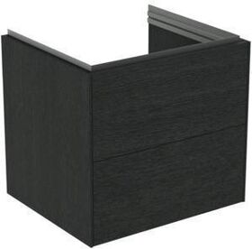 IDS Waschtischunterschrank CONCA 2 Auszüge 600mm Eiche geflammt IDEAL STANDARD