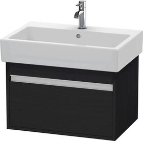 Duravit Waschtischunterbau KETHO 440x650mm eiche schwarz