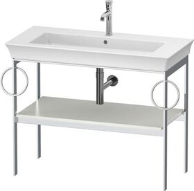 Duravit Metallkonsole WHITE TULIP 760x984x450mm weiß seidenmatt