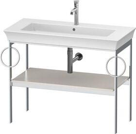 Duravit Metallkonsole WHITE TULIP 760x984x450mm nordic weiß seidenmatt