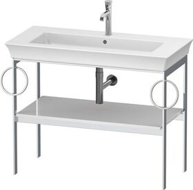 Duravit Metallkonsole WHITE TULIP 760x984x450mm weiß hochglanz