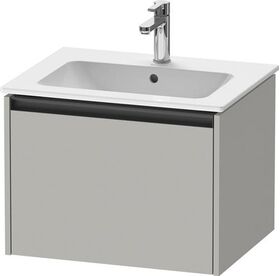 Duravit Waschtischunterbau Ketho.2 610x440x480mm betongrau matt