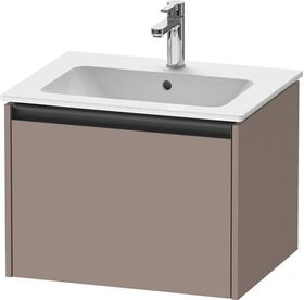 Duravit Waschtischunterbau Ketho.2 610x440x480mm basalt matt