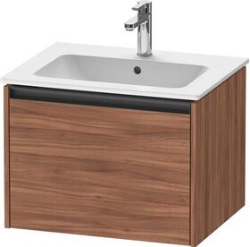 Duravit Waschtischunterbau Ketho.2 610x440x480mm nussbaum natur