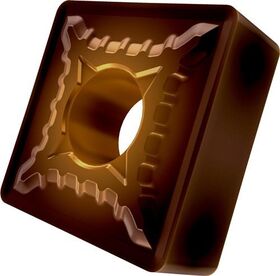 Drehwendeschneidplatte ISO SNMG 120408E-SM:T8415 D.5,16mm PVD beschichtet - VPE: 10