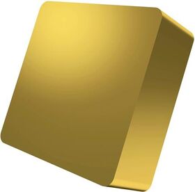 Fräswendeschneidplatte ISO SNUN 150412:M8330 Tiefe 13,5mm PVD beschichtet Gold - VPE: 10