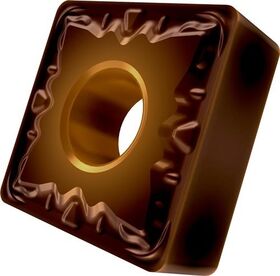 Drehwendeschneidplatte ISO SNMG 120412E-FM:T8430 D.5,16mm PVD beschichtet - VPE: 10