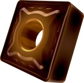 Drehwendeschneidplatte ISO SNMG 120416E-RM:T8430 D.5,16mm PVD beschichtet - VPE: 10