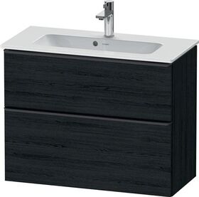 Duravit Waschtischunterbau D-NEO Compact 1 Ausz. 1 Schubk. 625x810x372mm Ei sw