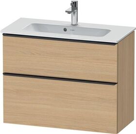 Duravit Waschtischunterbau D-NEO Compact 1 Ausz. 1 Schubk. 625x810x372mm Ei natu