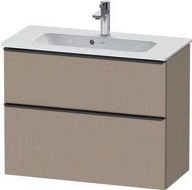Duravit Waschtischunterbau D-NEO Compact 1 Ausz. 1 Schubk. 625x810x372mm leinen