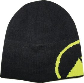 Herrenstrickmütze univ.schwarz/limette TERRAX