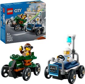 City Flugzeug vs. Krankenhausbett