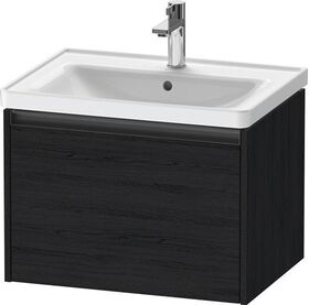 Duravit Waschtischunterbau Ketho.2 634x440x455mm eiche schwarz
