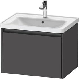 Duravit Waschtischunterbau Ketho.2 634x440x455mm graphit matt