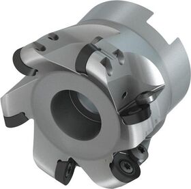 Kopier-Planfräser ISO 66A06R-SCMORD12-CF D.27mm m. Wendeplatte Schneid-D.66mm