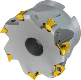 Schulterfräser ISO 80A07R-S90TN16-C D.27mm Rechtslauf Schneid-D.80mm